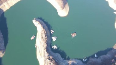 Vacha (Antonivanovtsi) Reservoir, Rodop Dağları, Filibe Bölgesi, Bulgaristan