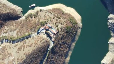 Vacha (Antonivanovtsi) Reservoir, Rodop Dağları, Filibe Bölgesi, Bulgaristan