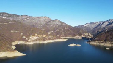 Vacha (Antonivanovtsi) Reservoir, Rodop Dağları, Filibe Bölgesi, Bulgaristan