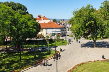 NIS, SERBIA - 21 Eylül 2025: Sırbistan 'ın Niş kentinin şaşırtıcı Panoraması