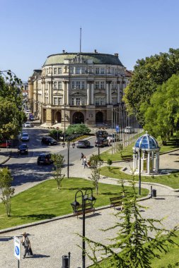 NIS, SERBIA - 21 Eylül 2025: Sırbistan 'ın Niş kentinin şaşırtıcı Panoraması