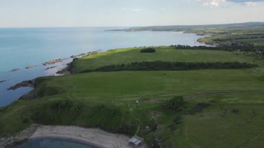 Black Sea coastline near village of Varvara, Bulgaria 