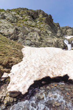 Bulgaristan 'ın Yedi Rila Gölü yakınlarındaki Rila Dağı' nın Şaşırtıcı Panoraması