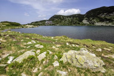 Bulgaristan 'ın Yedi Rila Gölü yakınlarındaki Rila Dağı' nın Şaşırtıcı Panoraması