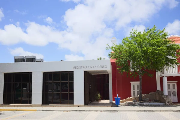 Oranjestad Aruba Juli 2022 Registro Civil Censo Zivil Und Volkszählungsregister — Stockfoto