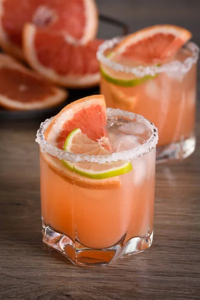 Pink Paloma Great Grapefruit Tequila Cocktail Recipe Any Party — Stock Fotó