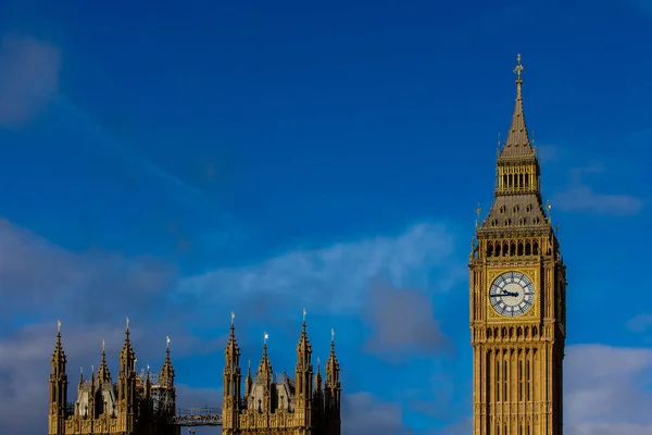 Big Ben Het Paleis Van Westiminster Londen Engeland — Stockfoto