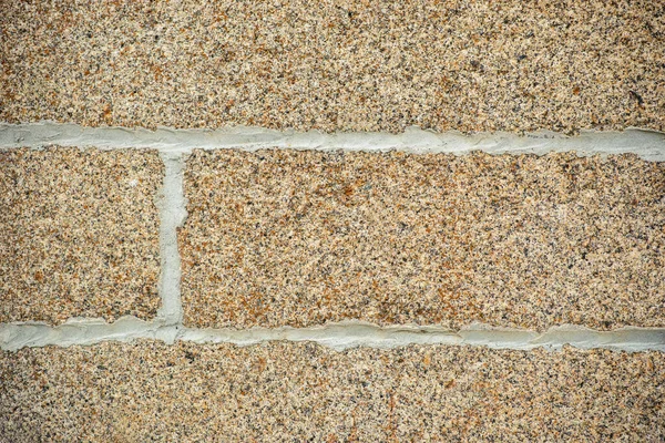 石墙是由白色接缝的石头制成的 老石头 可用作背景资料 — 图库照片
