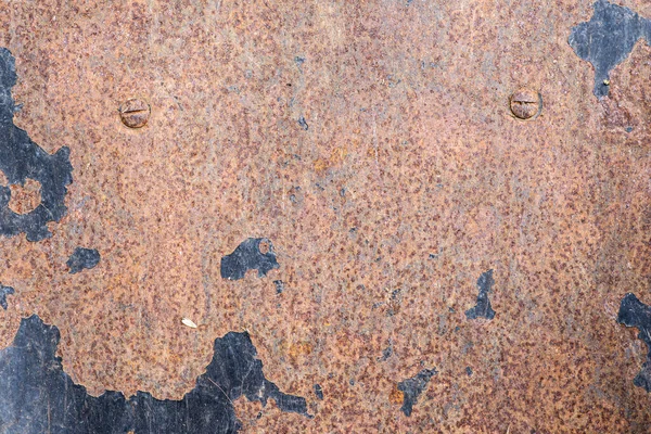 Rust Texture Old Metal Surface Peeled Paint Corrosion — Stock Photo, Image