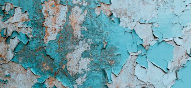 Arka planda soyulmuş boya. Soyut Web Afişi.