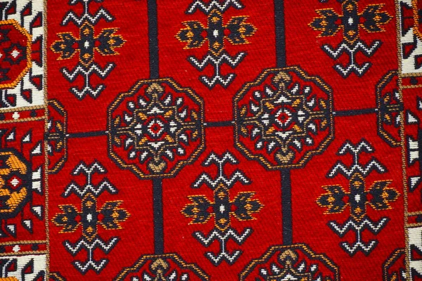 Tappeti Colorati Vendita Sul Bazar — Foto Stock