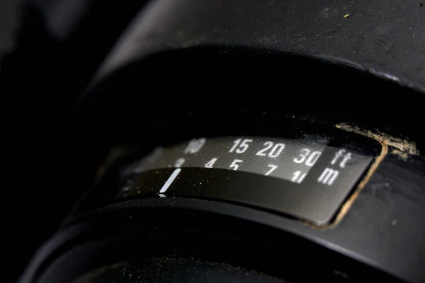 Detaily Objektivu Fotoaparátu Uzavírají — Stock fotografie
