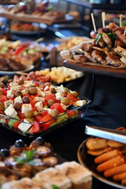 Yemek servisi, açık büfe, özel etkinlik konsepti..