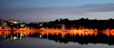 Belsh, Arnavutluk 11 Kasım 2024. Arnavutluk 'ta Belsh çekici, Avrupa Seyahat konsepti teması.