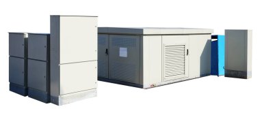 Güç trafo istasyonları beyazda izole edildi