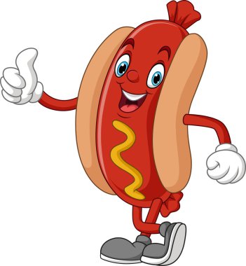 Çizgi filmdeki sosisli sandviçin başparmağından vazgeçişi.