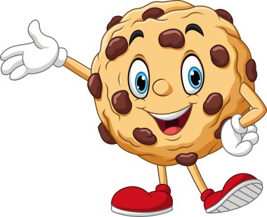 Çizgi film kurabiye sunumu