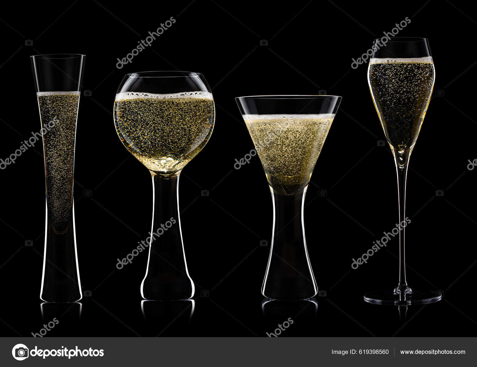 Champagne and Prosecco Glasses - Drinking Glasses - Crystal & Glass