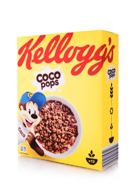 LONDON, İngiltere - 29 Mayıs 2025: Beyaz arka planda Coco tadı var.