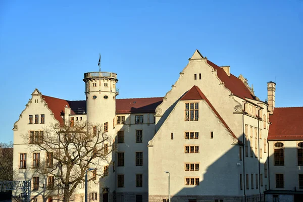 Monument Och Historiska Nyromanska Sandstensbyggnader Poznan Polen — Stockfoto