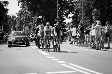 Pologne Bisiklet Turu, Sahne 1, Sahne 29 Temmuz 2023, Poznan, Polonya, tek renkli