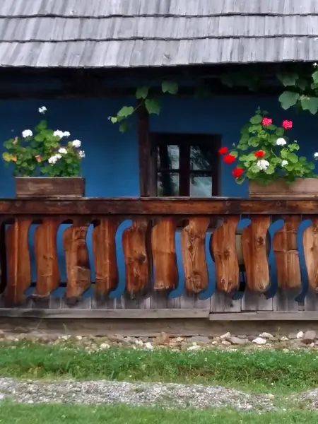 Romanya Nın Sibiu Kenti Yakınlarındaki Köy Müzesi — Stok fotoğraf