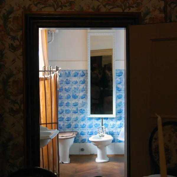 斯洛伐克Betliar Manor的浴室 — 图库照片