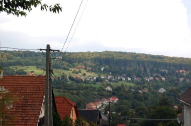 Köy manzarası, yaz manzarası