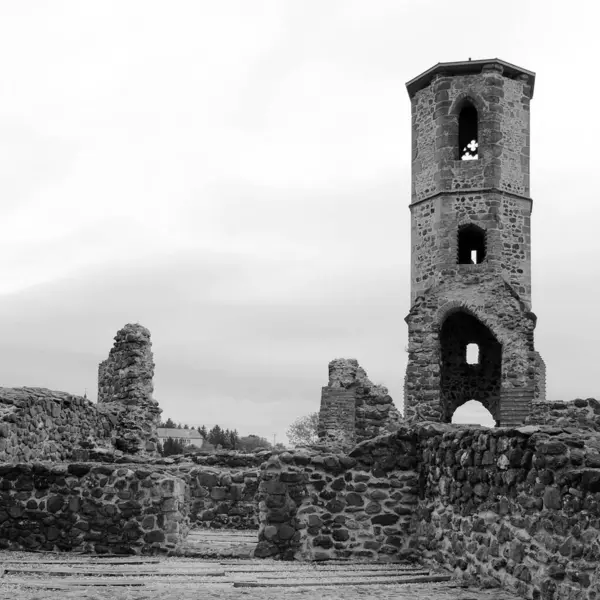 Ruïnes Van Het Fort Van Kisnana Hongarije Rechtenvrije Stockfoto's