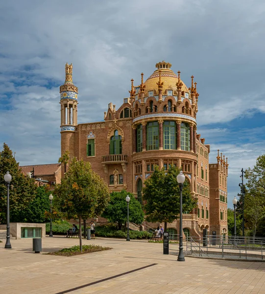 Historic Hospital Complex Hospital Santa Creu Sant Pau Barcelona Catalonia — Stock Photo, Image