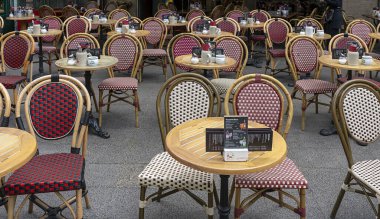 Street cafe on Kurfrstendamm, Berlin , Germany