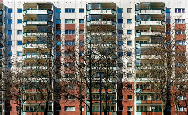 Rental houses of social housing in Berlin Mitte