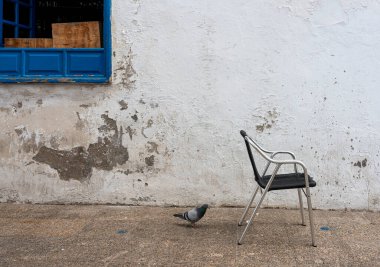 ramshackle facade in Arrecife, Lanzarote, Canary Islands, Spain