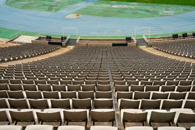 the former Olympic Stadium Estadi Olimpic Lluis Companys, Barcelona, Catalonia, Spain