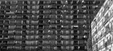 Berlin 'de modern ve tarihi mimari Schoeneberg, Berlin, Almanya