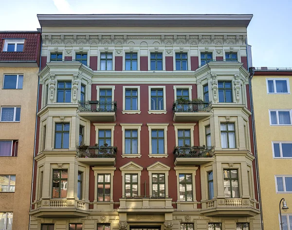Σύγχρονη Και Ιστορική Αρχιτεκτονική Στο Βερολίνο Schoeneberg Βερολίνο Γερμανία — Φωτογραφία Αρχείου