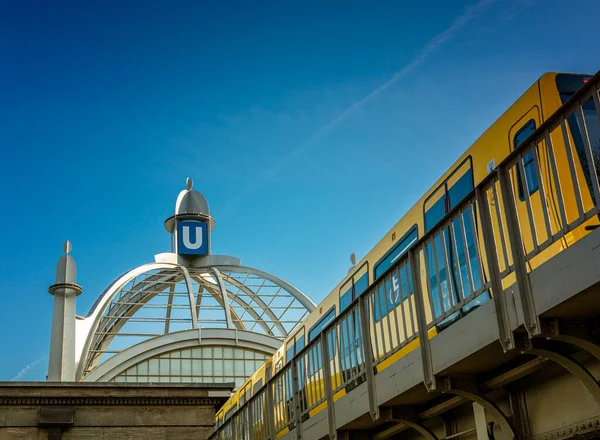 Elevated Railway Station Nollendorfplatz Berlin Germany — Stock Photo, Image