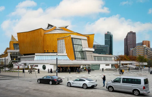 stock image The Philharmonie in Herbert von Karajan Strasse, Berlin, Germany