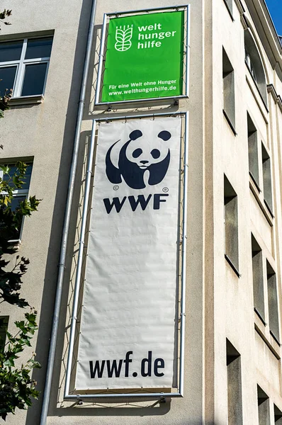 Büro Der Welthungerhilfe Und Des Wwf Der Luisenstraße Berlin — Stockfoto