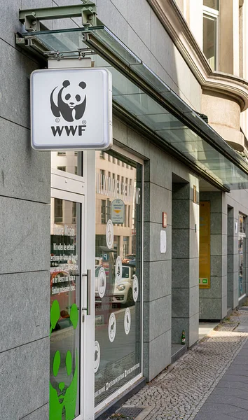 Büro Der Welthungerhilfe Und Des Wwf Der Luisenstraße Berlin — Stockfoto