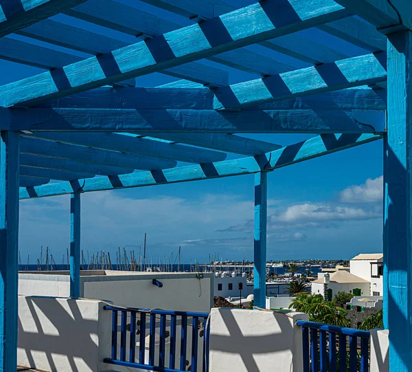 Villas Maisons Lanzarote Îles Canaries Espagne Novembre 2022 — Photo