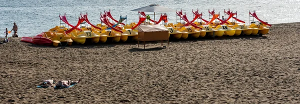 Playa Los Pocillos Lanzarote Canary Islands Spain November 2022 — Stock Photo, Image