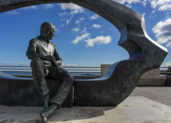 Monumento Cesar Manrique Arrecife Lanzarote Ilhas Canárias Espanha Novembro 2022 — Fotografia de Stock