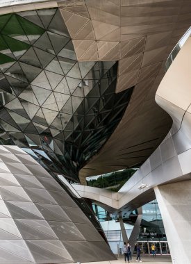 BMW Welt, Münih, Bavyera, Almanya
