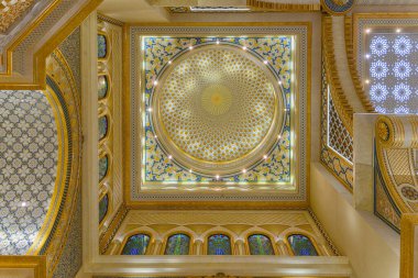 Qasr Al Watan, Başkanlık Sarayı 'nda halka açık, kapalı çekim, Abu Dabi, Birleşik Arap Emirlikleri, Asya, 2023, Aralık