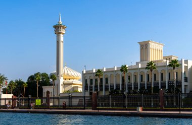 Dubai, Creek, River, Al Bastakiya Camii, Dubai, Birleşik Arap Emirlikleri, Asya