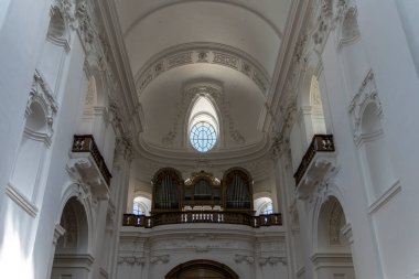 İç çekim, Collegiate Church, Salzburg, Salzburger Land, Avusturya