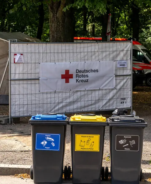 2024 Avrupa Futbol Şampiyonası 'nın oturum aralarında Brandenburg Gate, Berlin, Almanya