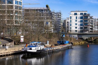 Charlottenburger Ufer 'de mavnalar, Berlin, Almanya