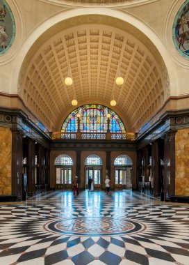 İç çekim, Kurhaus Wiesbaden 'de, Hesse, Almanya